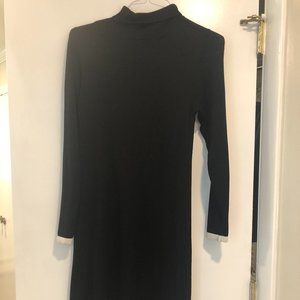 Apt 9 Black and White Sweater Dress